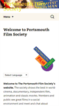 Mobile Screenshot of portsmouthfilmsociety.org.uk